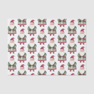 Red Green Christmas Santa Claus Tissue Paper