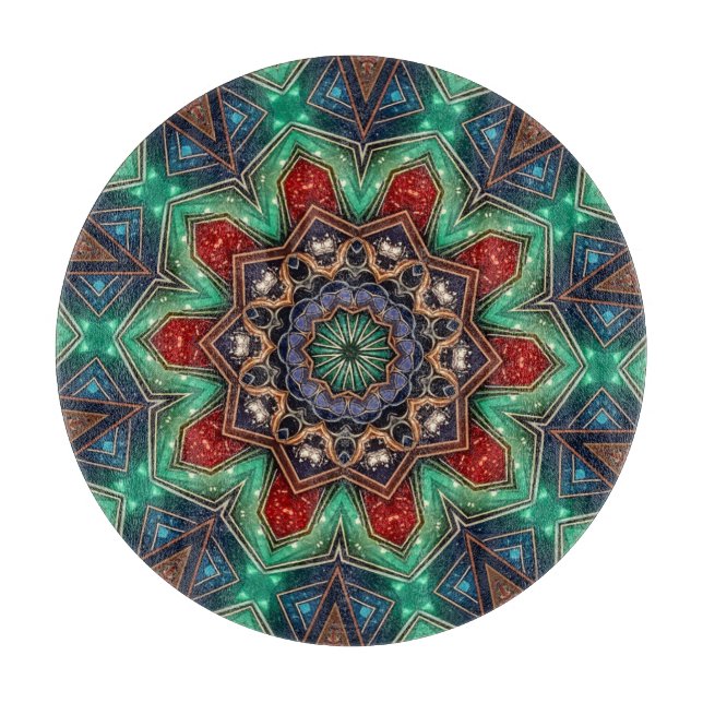 Red Green Decorative Cutting Board (Front)