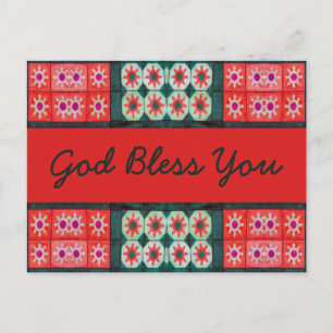 Red Green God Bless You Postcard
