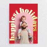 red green gold bold text arch photo christmas foil holiday card<br><div class="desc">***please message me for matching designs*** _______________________ the design in this template are fully editable / customisable by you the customer - click personalise further button if you wish to move, add, delete, or make significant changes to the design _______________________ *if you have any DESIGN questions or need more designs...</div>