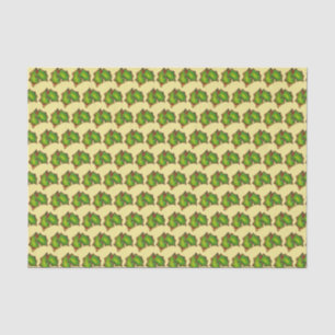 Red Green Holly Leaf Christmas Xmas Holiday Cookie Tissue Paper
