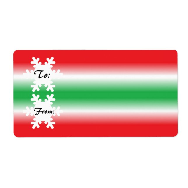 Red & Green Label Alternate (Front)