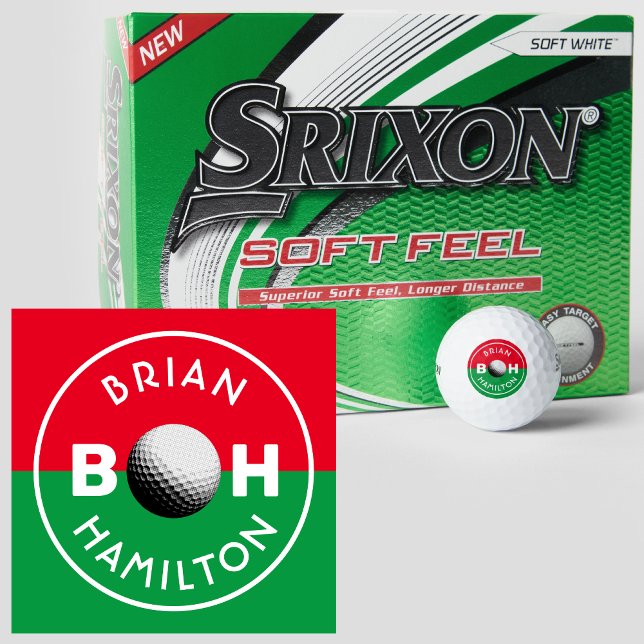 Red Green Logotype to Identify Golfer  Golf Balls (Creator Uploaded)