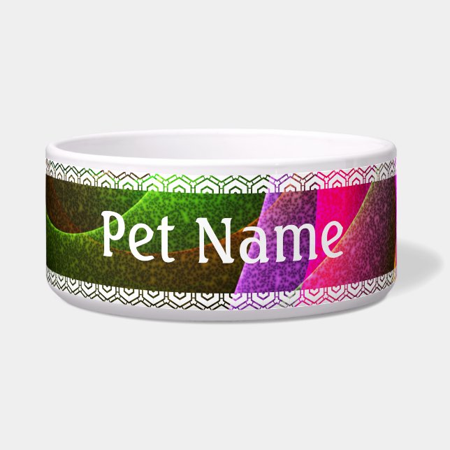 Red Green Orange Modern Abstract Art Pattern #22 (Front)