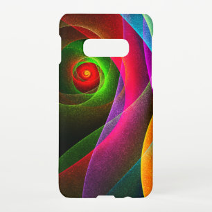 Red Green Orange Modern Abstract Art Pattern #22 Samsung Galaxy Case