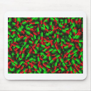 red green pills drugs mouse mat