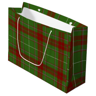 Red & Green Plaid Gift Bag