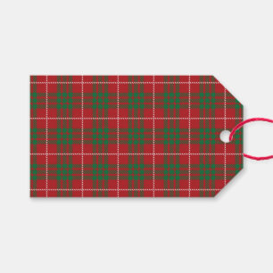Red & Green Plaid Gift Tags