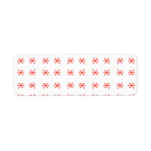 red green snowflakes text photo merry christmas
