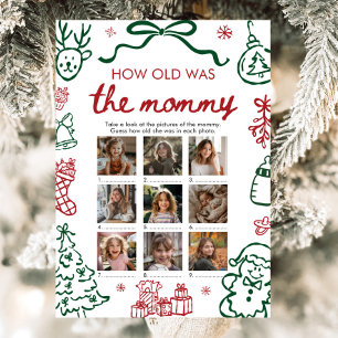Red Green Winter Christmas How Old Was The Mummy Invitation