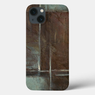Red & Grey Brick Wall iPhone 13 Case