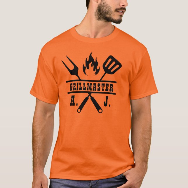 Red Grillmaster Utensil  T-Shirt (Front)