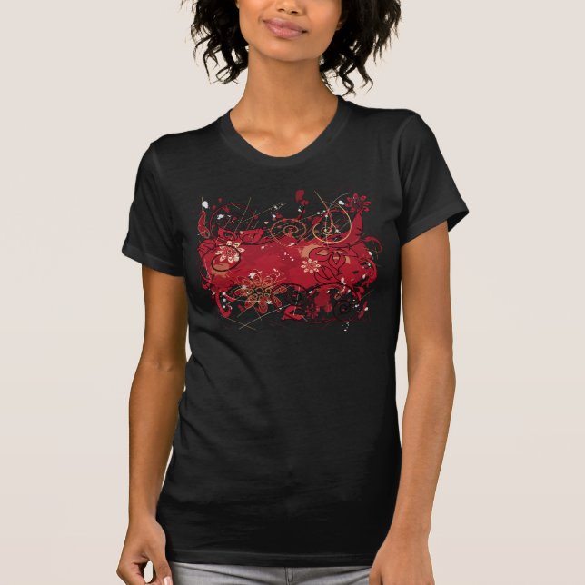 red grunge T-Shirt (Front)