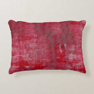 Red grunge textureabstract,ancient,art,background, decorative cushion