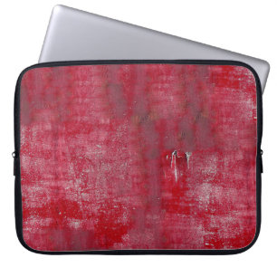 Red grunge textureabstract,ancient,art,background, laptop sleeve