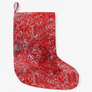Red grunge textureabstract,ancient,art,background, small christmas stocking