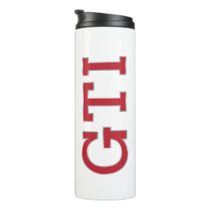 Red GTI badge Thermal Tumbler