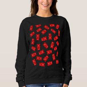 Red Gummy Bear Candy Mix Sweatshirt