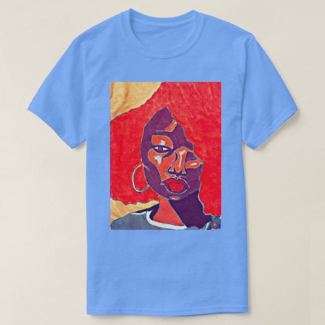 Red Hair Babe T-Shirt (Design Front)