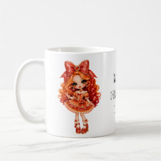"Red hair, big dreams, endless glamour." Coffee Mug
