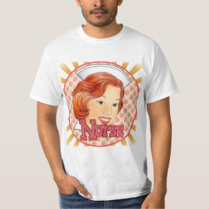 Red Hair Nurse  T-Shirt