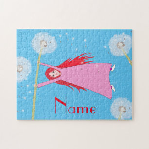 Red-haired Dandelion Girl Thunder_Cove  Jigsaw Puzzle