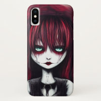 Red Haired Goth Girl