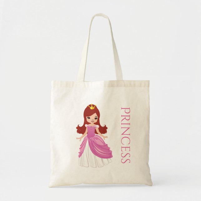 Red Haired Princess Treat Bag (Front)