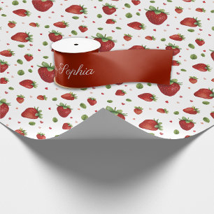 Red Happy Birthday Satin Ribbon
