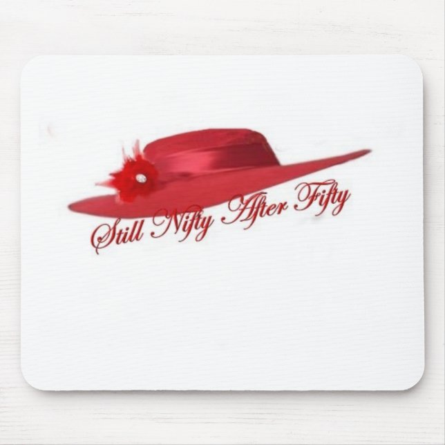 red hat mouse mat (Front)