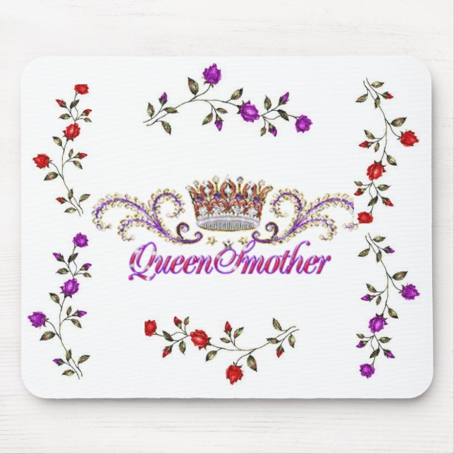 red hat queen mother mouse pad (Front)
