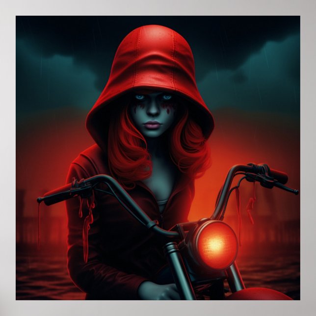 Red hat rocky poster (Front)