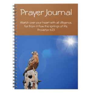 Red Hawk Wild Bird Prayer Journal
