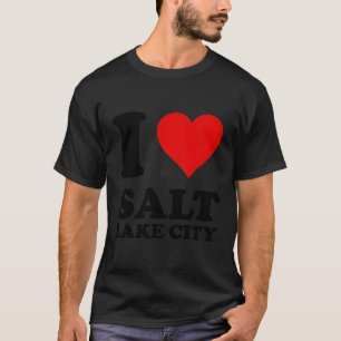 Red He I Love Salt Lake City T-Shirt