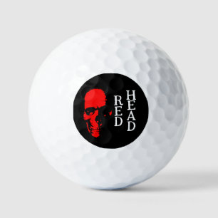 Red Head Golf Ball