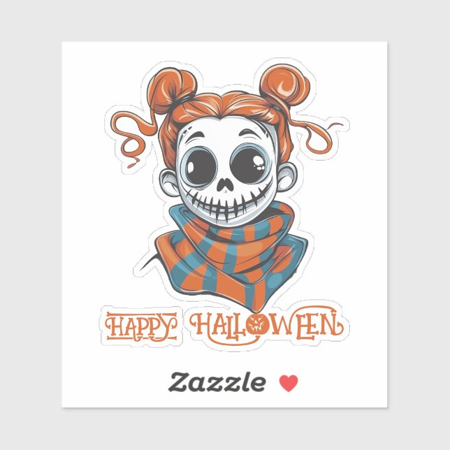 Red Head Halloween Doll (Sheet)