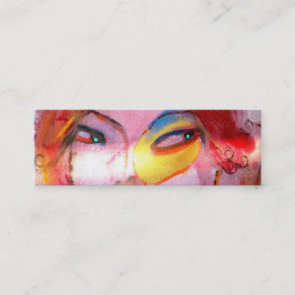 "Red Head" Mini Business Card