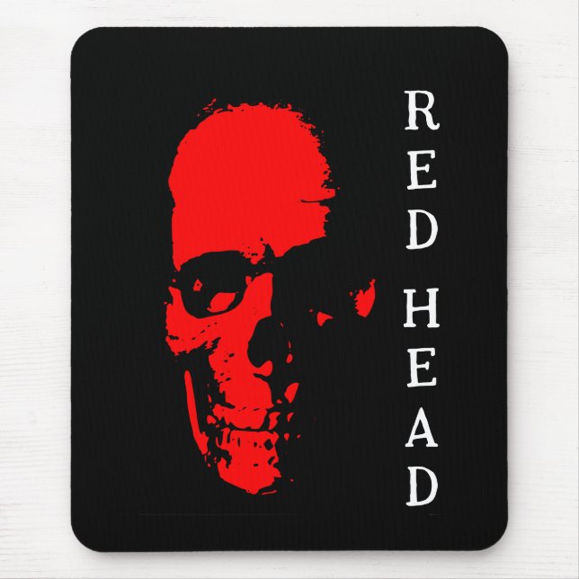 Red Head Mouse Pad (Front)