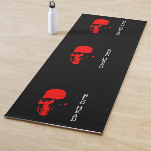Red Head Yoga Mat