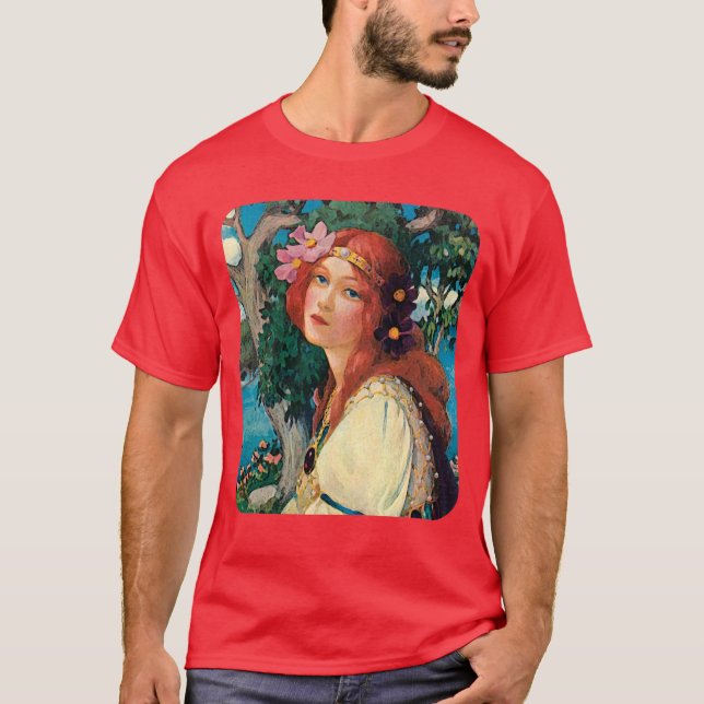 Red Headed Lady T-Shirt (Front)