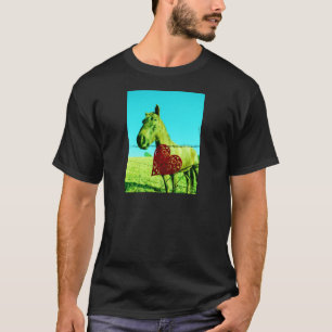 Red Heart and  Horse T-Shirt