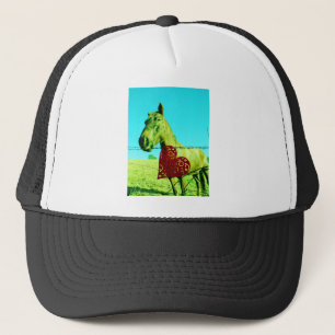Red Heart and Horse Trucker Hat