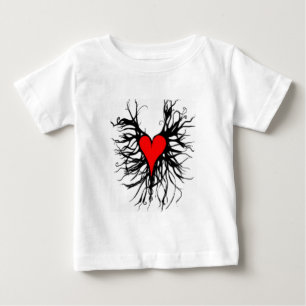 Red heart baby T-Shirt