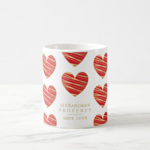 Red Heart Best Friends All Occasion Coffee Mug