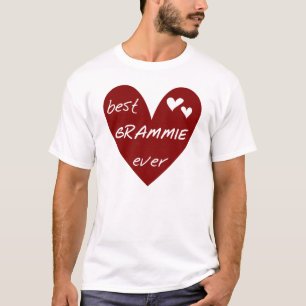 Red Heart Best Grammie Ever T-shirts and Gifts
