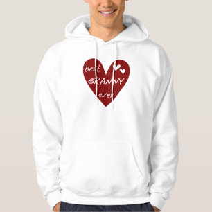 Red Heart Best Granny Ever Tshirts and Gifts