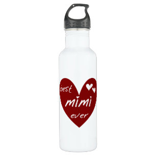 Red Heart Best Mimi Ever Liberty 710 Ml Water Bottle