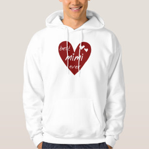 Red Heart Best Mimi Ever Tshirts and Gifts