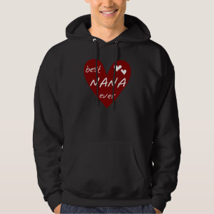 Red Heart Best Nana Ever T-shirts and Gifts