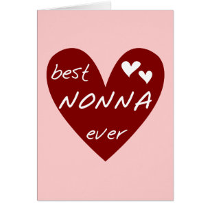 Red Heart Best Nonna Ever T-shirts gifts
